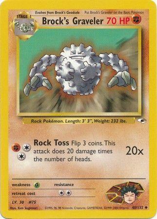Brock's Graveler (40)/132 Uncommon Unlimited