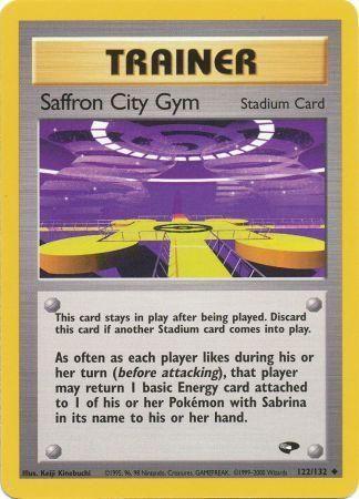 Saffron City Gym (122)/132 Uncommon Unlimited
