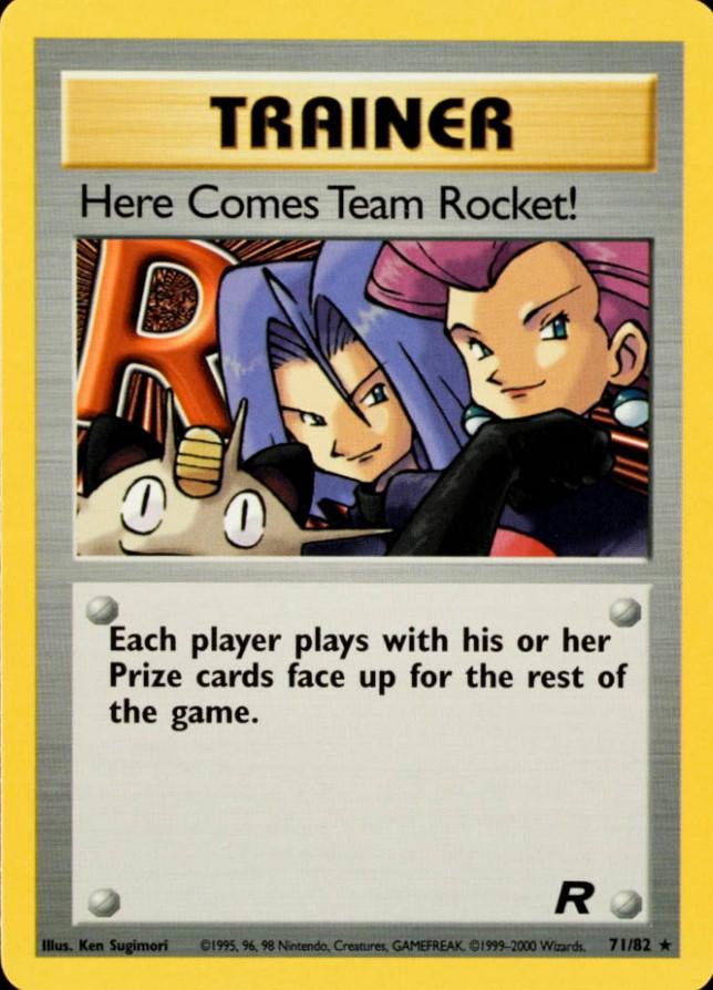 Here Comes Team Rocket! (71) (71)/82 Rare Unlimited