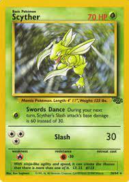 Scyther (10) (10)/64 Holo Rare Unlimited Holofoil