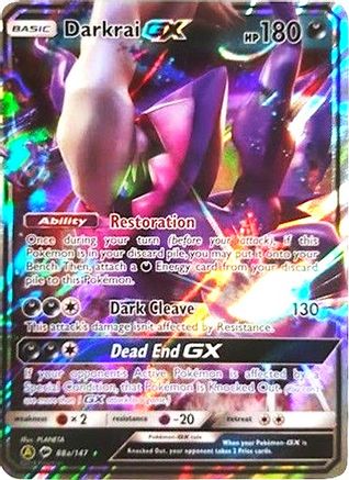 Darkrai GX - 88a/147 (88a)/147 Promo Holofoil