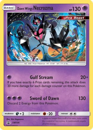 Dawn Wings Necrozma - SM106 (SM106)/248 Promo Holofoil
