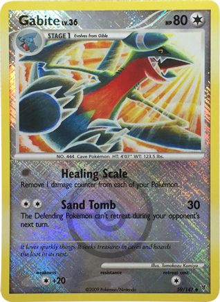 Gabite - 59/147 (Championship Promo) (59) Promo Reverse Holofoil