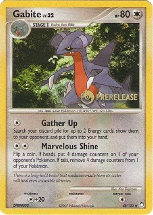 Gabite - 48/124 (Prerelease) (48) Promo