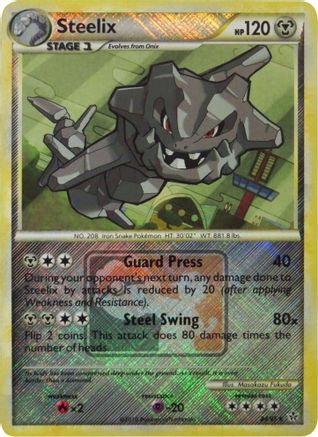 Steelix - 24/95 (League Promo) (24) Promo Reverse Holofoil