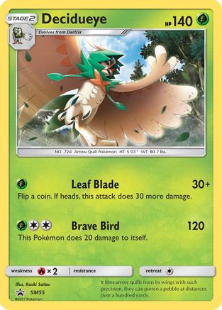 Decidueye - SM55 (SM55)/248 Promo Holofoil