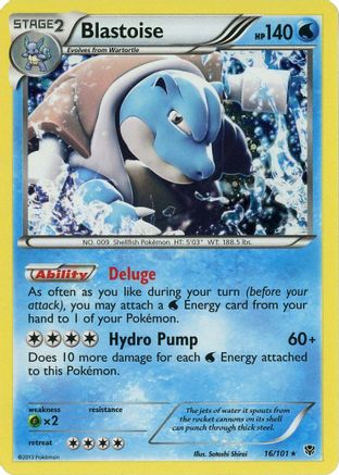 Blastoise - 16/101 (Cosmos Holo) (16) Promo Holofoil
