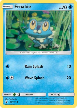 Froakie (22) (22)/131 Common