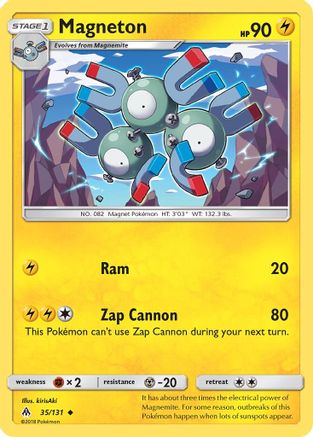 Magneton (35)/131 Uncommon Reverse Holofoil