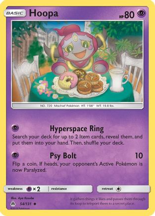 Hoopa (54)/131 Uncommon