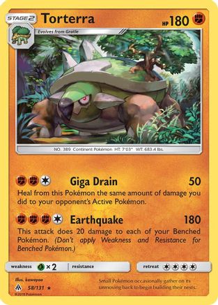 Torterra (58)/131 Rare