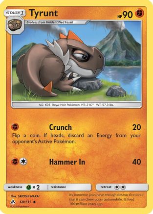 Tyrunt (68)/131 Uncommon