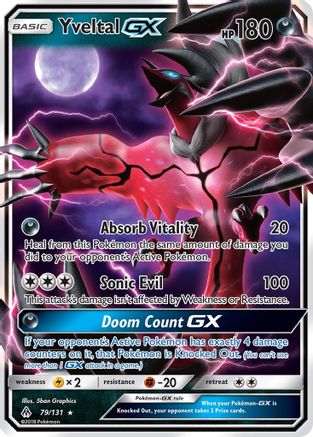 Yveltal GX (79)/131 Ultra Rare Holofoil