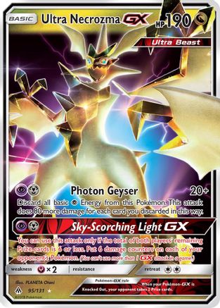 Ultra Necrozma GX (95)/131 Ultra Rare Holofoil