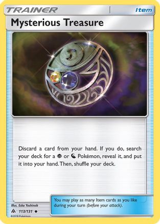 Mysterious Treasure (113)/131 Uncommon Reverse Holofoil