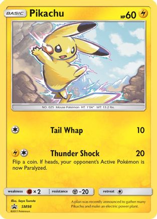 Pikachu - SM98 (SM98)/248 Promo Holofoil