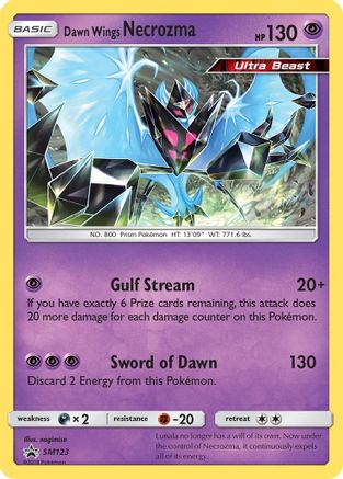 Dawn Wings Necrozma - SM123 (SM123)/248 Promo Holofoil
