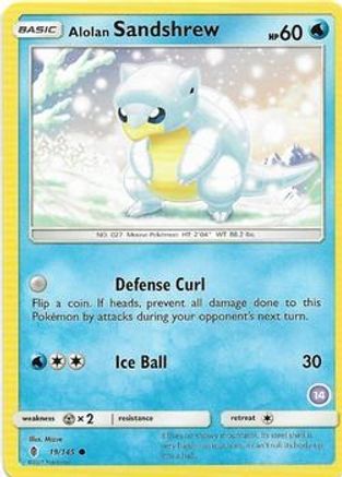 Alolan Sandshrew (14) (19) Common