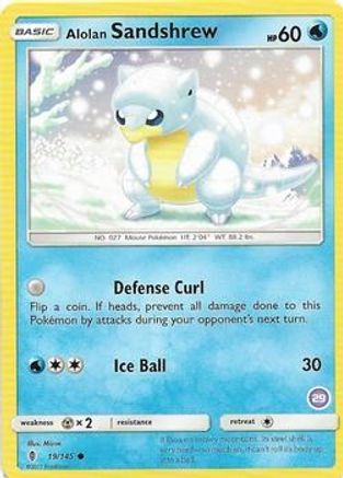 Alolan Sandshrew (29) (19) Common
