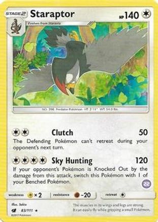 Staraptor (22) (83) Rare