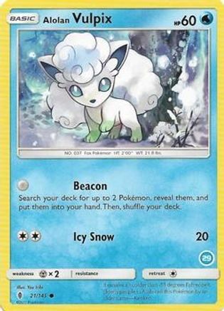 Alolan Vulpix (29) (21) Common