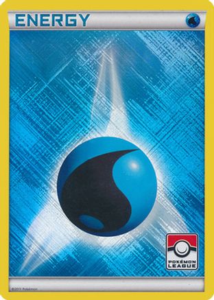 Water Energy (2011 Pokemon League Promo) Promo Holofoil