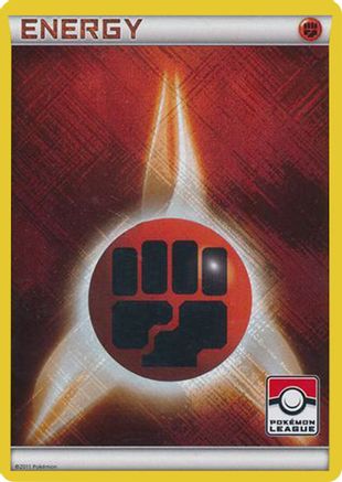 Fighting Energy (2011 Pokemon League) Promo Holofoil