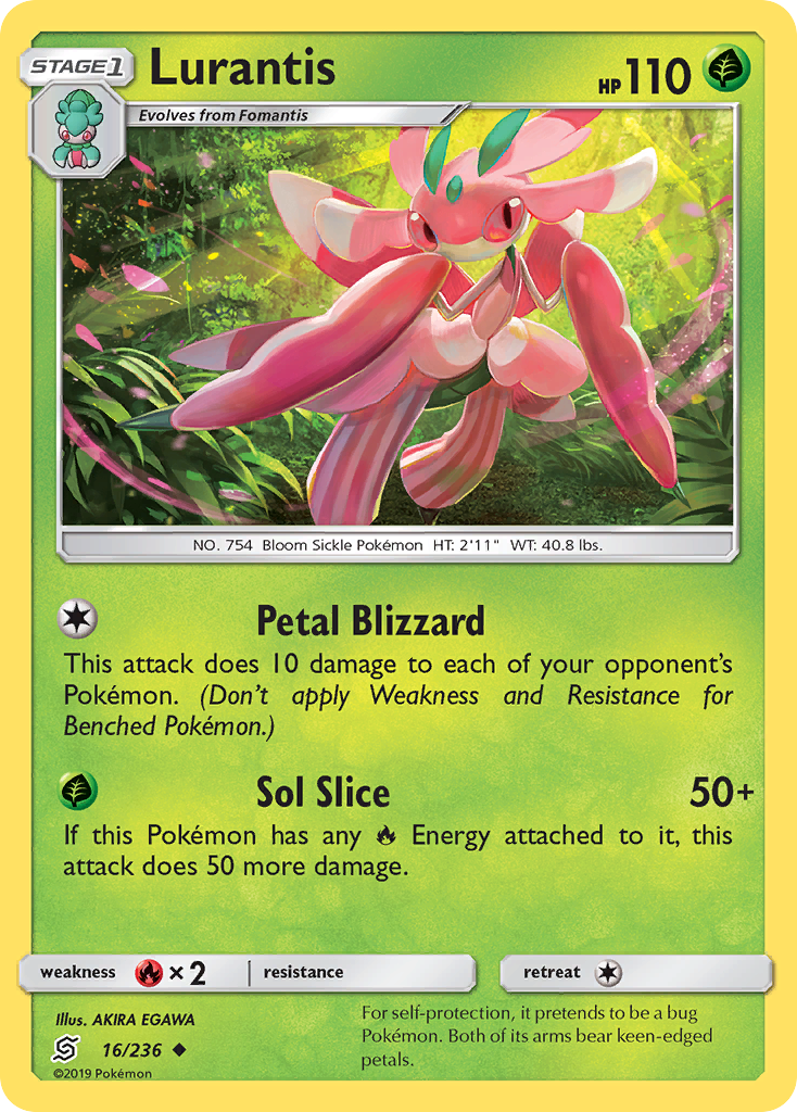 Lurantis (16)/236 Uncommon Reverse Holofoil
