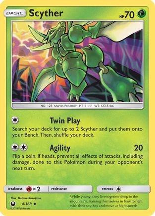 Scyther (4)/168 Uncommon