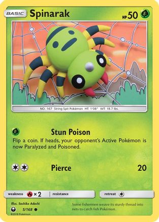 Spinarak (5)/168 Common