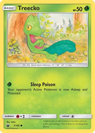 Treecko (7) (7)/168 Common