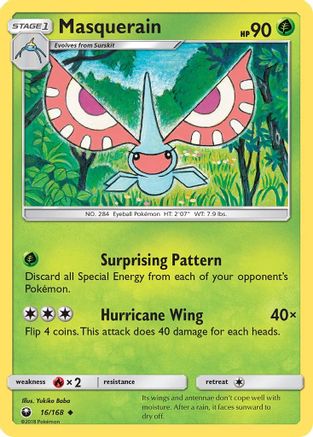 Masquerain (16)/168 Uncommon