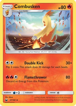 Combusken (27)/168 Uncommon