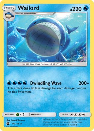 Wailord (40)/168 Rare
