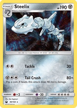 Steelix (89)/168 Holo Rare Holofoil