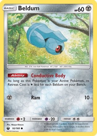 Beldum (92) (92)/168 Common