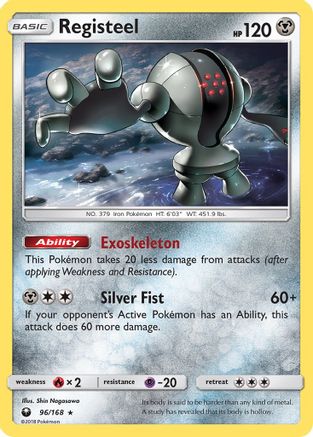 Registeel (96)/168 Rare