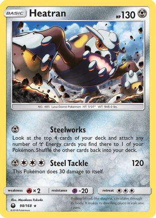Heatran (98)/168 Holo Rare Holofoil