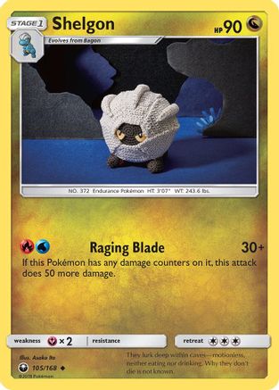 Shelgon (105)/168 Uncommon