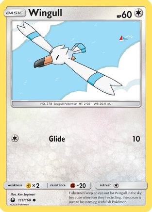 Wingull (111)/168 Common