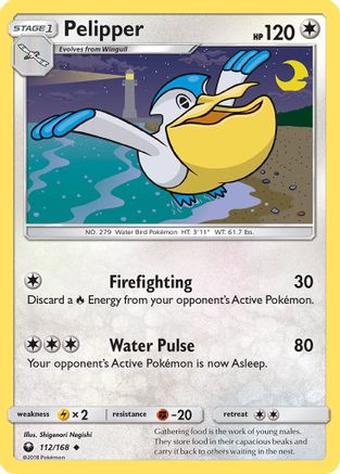 Pelipper (112)/168 Uncommon
