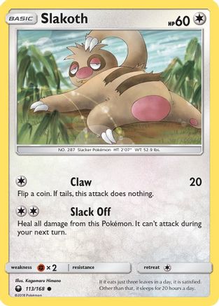Slakoth (113)/168 Common