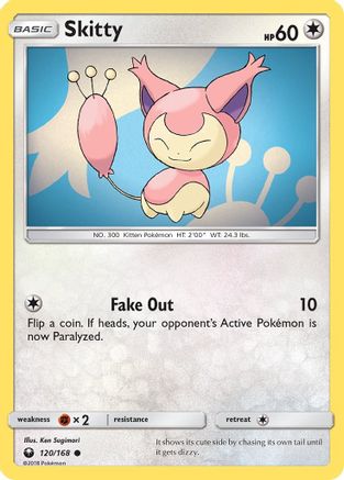 Skitty (120)/168 Common Reverse Holofoil