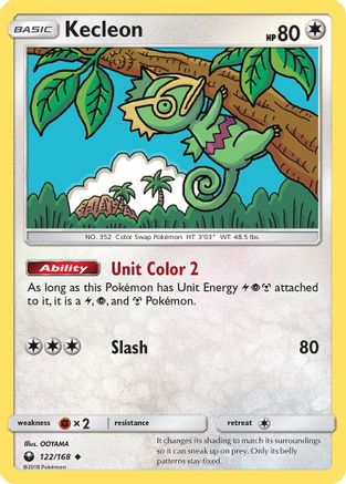 Kecleon (122)/168 Uncommon