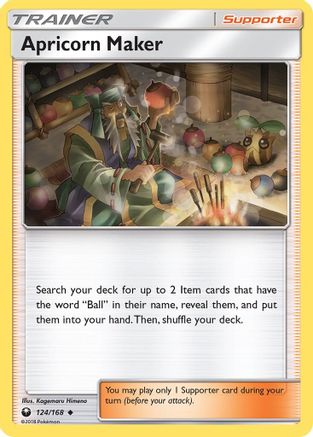 Apricorn Maker (124)/168 Uncommon Reverse Holofoil
