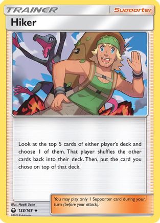 Hiker (133)/168 Uncommon Reverse Holofoil
