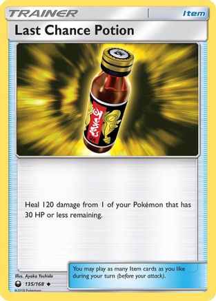 Last Chance Potion (135)/168 Uncommon Reverse Holofoil