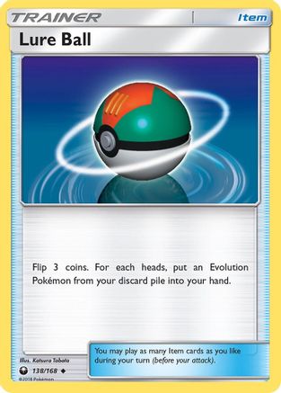 Lure Ball (138)/168 Uncommon Reverse Holofoil