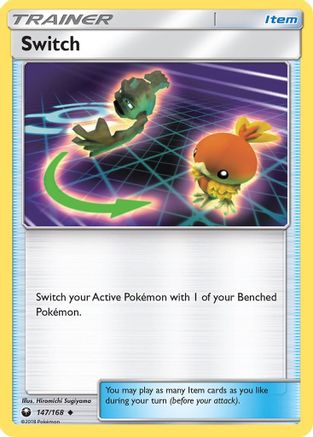 Switch (147)/168 Uncommon Reverse Holofoil