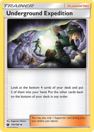 Underground Expedition (150)/168 Uncommon Reverse Holofoil
